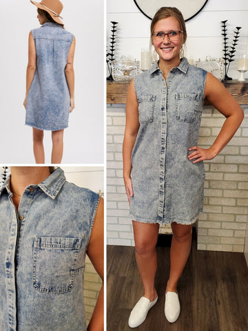 Zara Long Denim Dress BNWT Size S UK 8 | eBay
